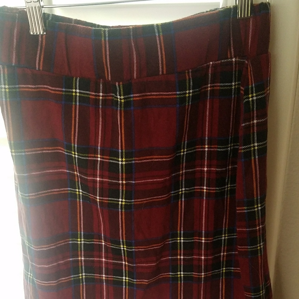 Plaid skirt